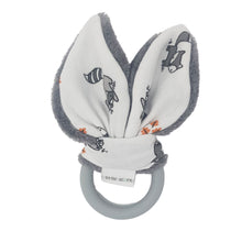 little acorn | Woodland Animals Silicone Teether (grey or white)