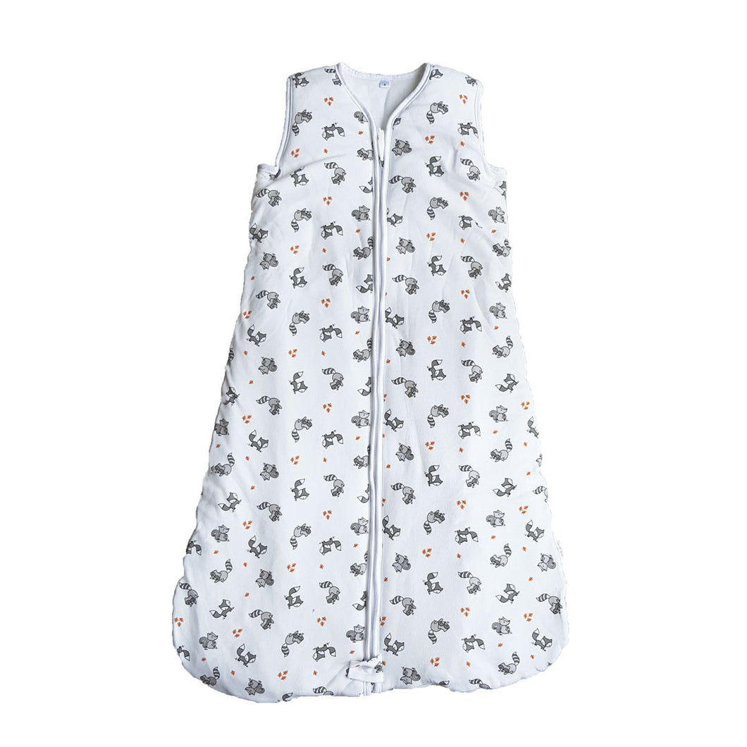 little acorn | Cotton Woodland Animals Baby Sleeping Bag - 2.5 TOG