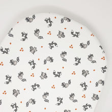 little acorn | 2 in 1 Moses Basket Fitted Sheet / Changing Mat Cover - Woodland Animals