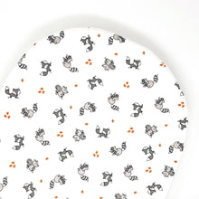 little acorn | 2 in 1 Moses Basket Fitted Sheet / Changing Mat Cover - Woodland Animals