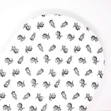 little acorn | 2 in 1 Moses Basket Fitted Sheet / Changing Mat Cover - Zebras