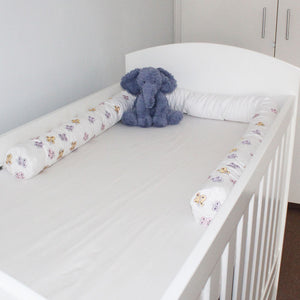 Butterflies Cot Bumper Cover - Babes & Kids Cot Baby Bedding
