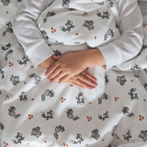 little acorn | Woodland Animals Cot Duvet Cover Set