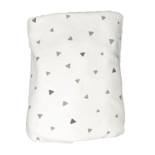little acorn | Triangles Cot Fitted Sheet