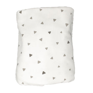 little acorn | Triangles Cot Fitted Sheet