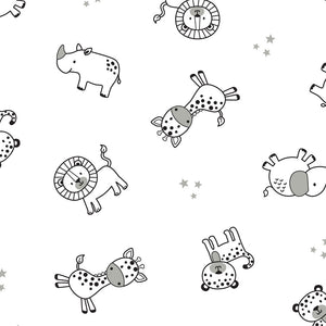 little acorn | African Animals Cot Duvet Cover Set
