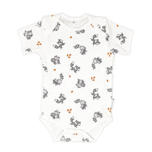 little acorn - Short Sleeve Woodland Animals Onsie  / Bodysuit
