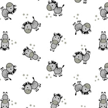 little acorn | Zany Zebra Cot Duvet Set - Babes & Kids Cot Baby Bedding